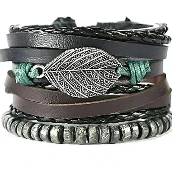Braided Leather Bracelets for Men /Women - Picture 2 of 3